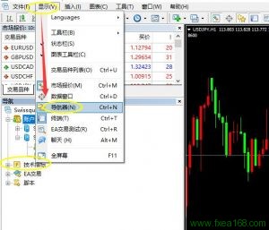 外汇指标安装说明图例三