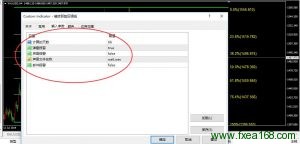 自动绘制斐波那契回调线的指标参数设置