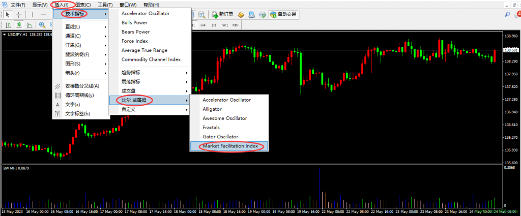 市场促进指数（BW MFI）